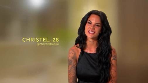 Danish Tattooed Babe Christel Trubka Showers With 2 Guys In Paradise Hotel Denmark