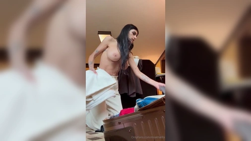Mia Khalifa - Nude Hotel Shower