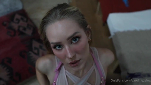 Caroline Zalog Teasing in Hot Sexy Outfit