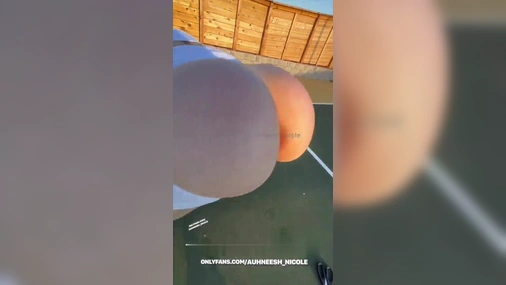 Auhneesh Nicole Fucking On Tennis Court
