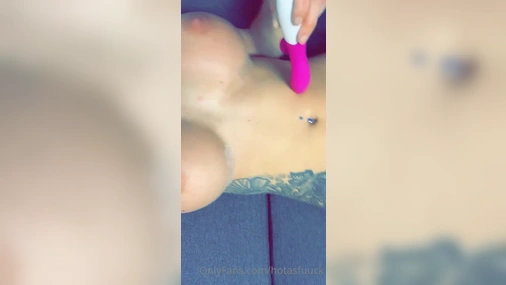 Danish Babe HotAsFuck Vibrates Her Tight Horny Pussy