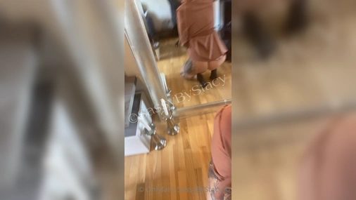 Danish Babe SassaStacy Filming Her Tight Pussy & Big Ass In The Mirror