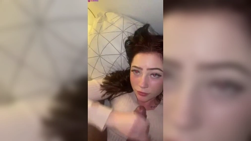 Swedish Amateur Showing Her Cum Face