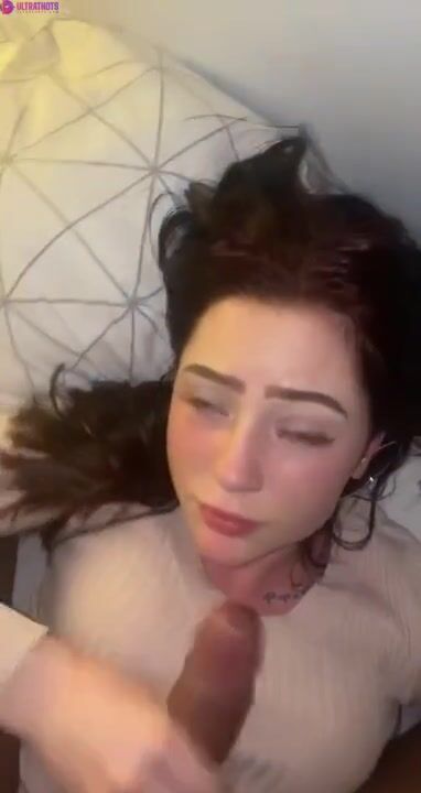 Swedish Amateur Showing Her Cum Face