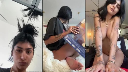 Mia Khalifa – Quatschen und sich nackt ausziehen im Livestream