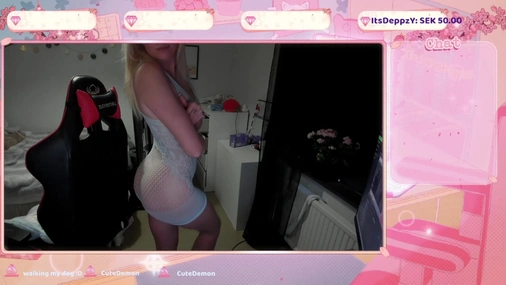 Swedish Cutedemon Livestream