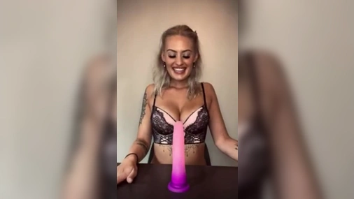 Norwegian Babe Elly Handjob On Dildo While Giving Jerk Of Instructions
