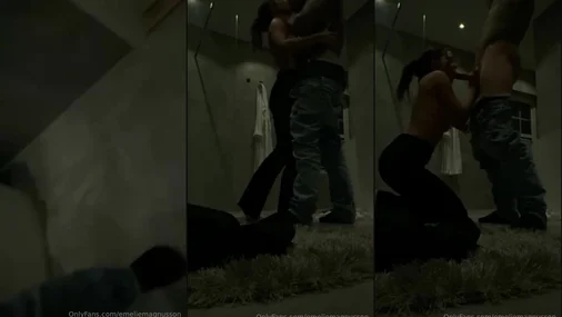 Swedish Emelie Magnusson blowjob PPV 2025