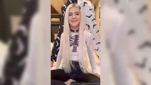 Eva Elfie Leaked Halloween Sextape