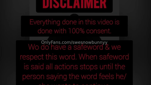 Swesnowbunnyy full sextape