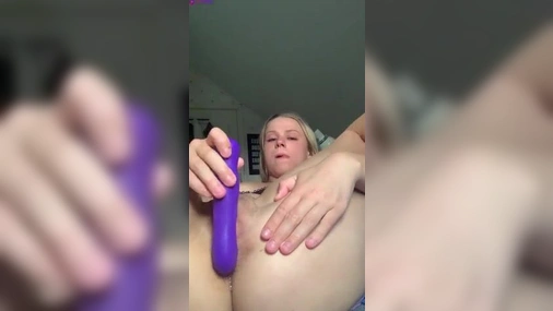 Swedish nell dirtytalking while fucking herself with a dildo