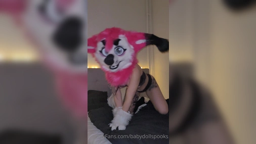 Swedish Spookydollbaby furry fucking video