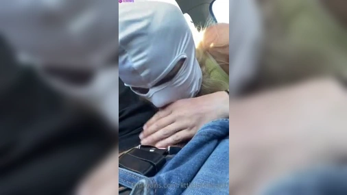 Norwegian Babe LittleLoFoten Blowjob In Car