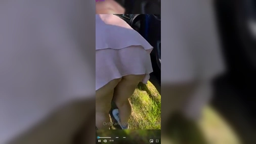 Norwegian Babe LittleLOFoten Fucked In Her Tight Pussy By The Car