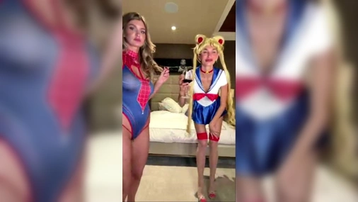 Hayley Maxfield - Slutty Cosplay Livestream