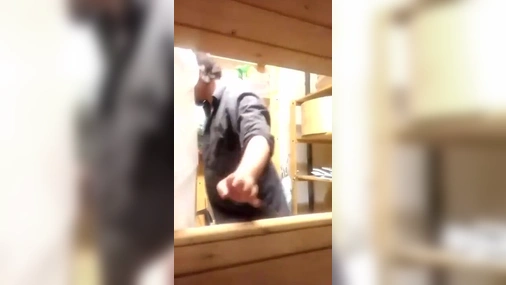 Swedish Coworker fucking in closet