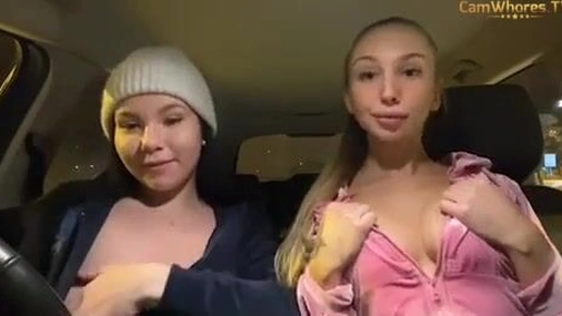 Swedish Nathalieisberg playing with her tits