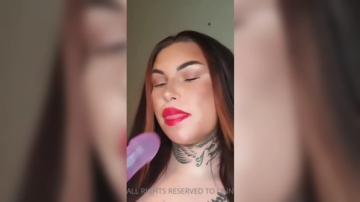 Swedish Bombshell Linnejha BJ Dildo