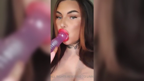 Swedish Bombshell Linnejha BJ Dildo