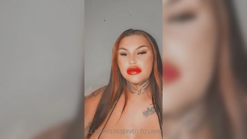 Swedish Bombshell Linnejha Flashing Her Big Perfect Tits