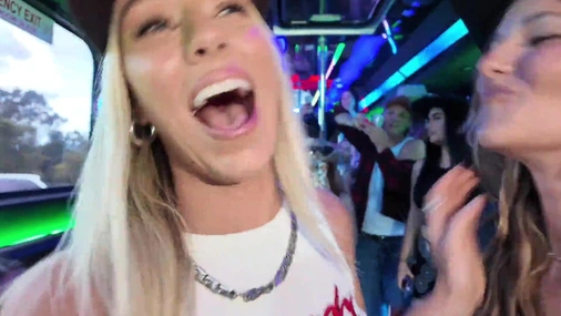Rebecca McLeod - Slutty Babes on Party Bus