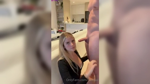Utahjaz - Falls Backwards When She Receives Messy Suprise Cumshot After Sex
