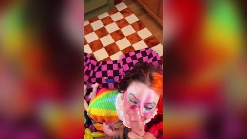 Power Midget - Clown Girl PPV Blowjob Tape