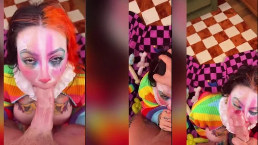 Power Midget – Clown Girl PPV Blowjob-Video