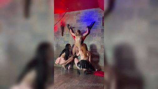 Hoopsy Daisy - Hot Lesbian BDSM Threesome