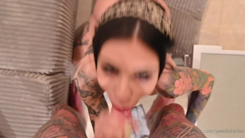 Swedishkiller sloppy blowjob