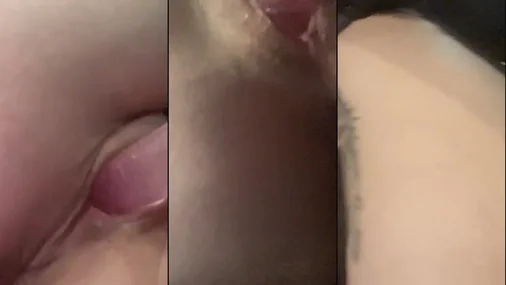 Swedishkiller playing with dildo in the car