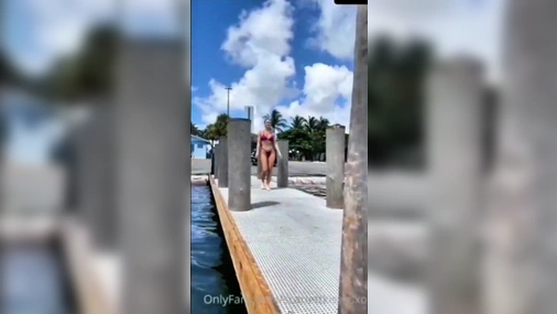 ScarlettKisses College Blonde Fucked On Jetski