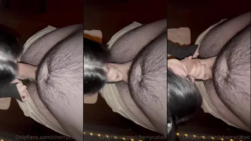 Cherrycatxo – Versautes Bunny-Girl gibt einen heißen Blowjob