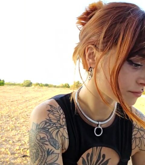 Sally Dinosaur Risky Slutty Play In Public