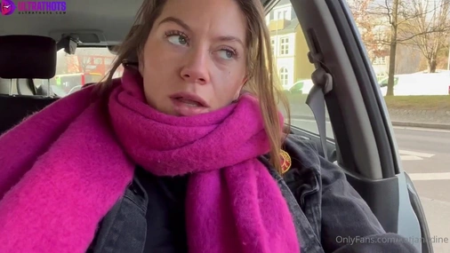 Katjanadine - Pregnant Danish MILF Fucks Stranger Video