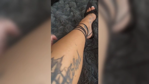 Swedish Sanna Showing Off Her Feet