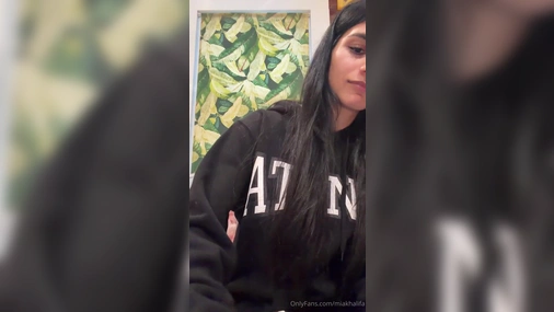 Mia Khalifa - Teasing Body in Slutty Outfits on Livestream