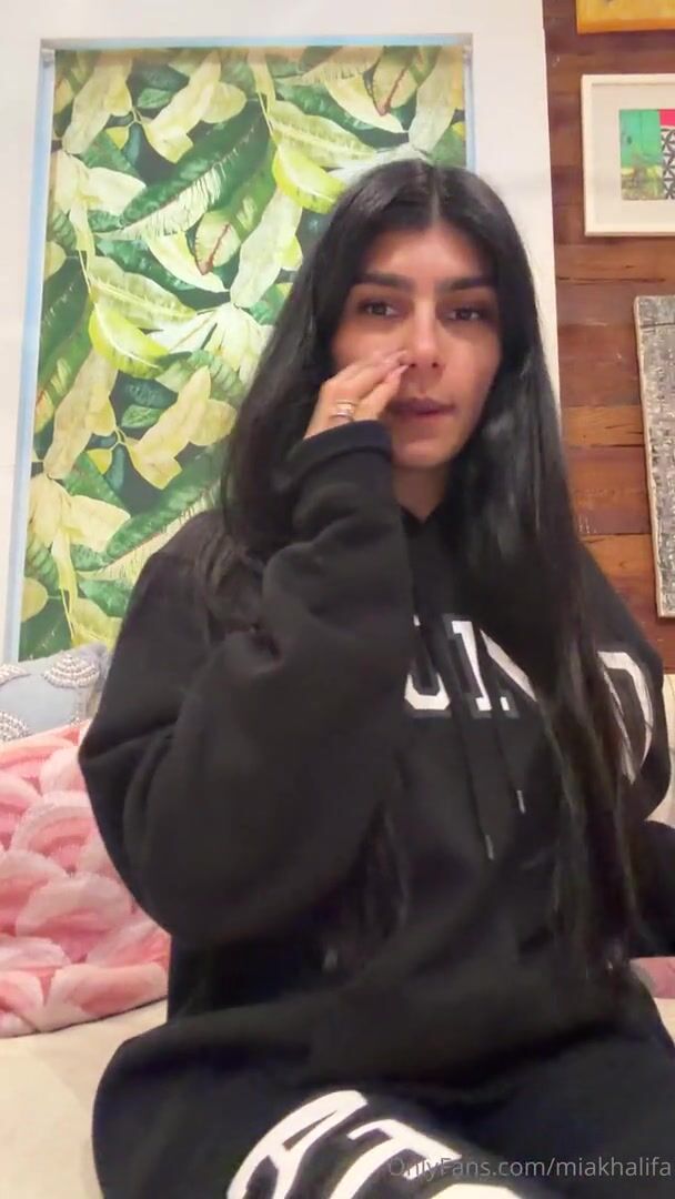 Mia Khalifa - Teasing Body in Slutty Outfits on Livestream