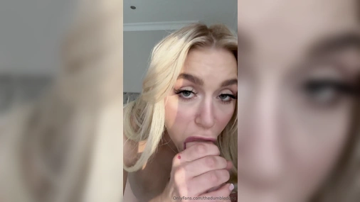 Elle Brooke - Deep Sloppy Blowjob with Ahegao Face