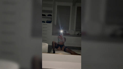 Devorah Roloff - Filming in Slutty Lingerie Outfit