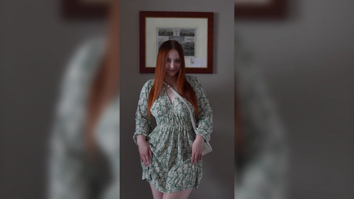 Vladislava Teasing With Striptease