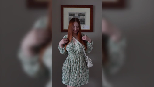 Vladislava Teasing With Striptease