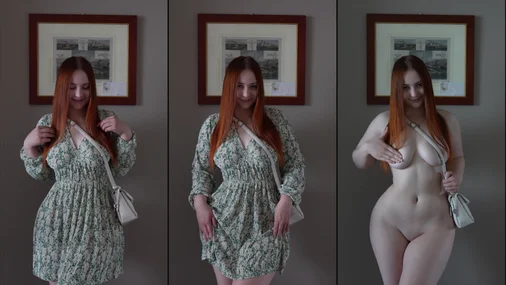 Vladislava Flørting med striptease