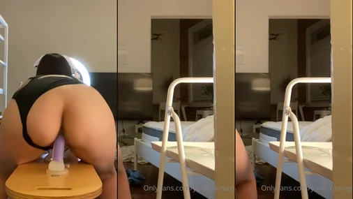 Yuna Tamago Zz Dildo-Ritt POV