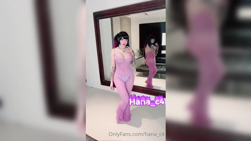 Hana_C4 Teasing On The Bed In Lingerie