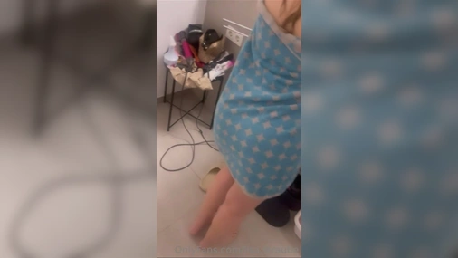 Lisa Straube Getting her Ass Spanked in Shower