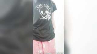Elenita Forger Strips And Shakes Booty In The Shower