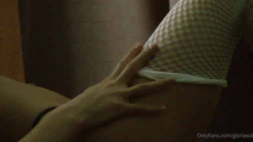 Gloria Sol Teasing In Lingerie