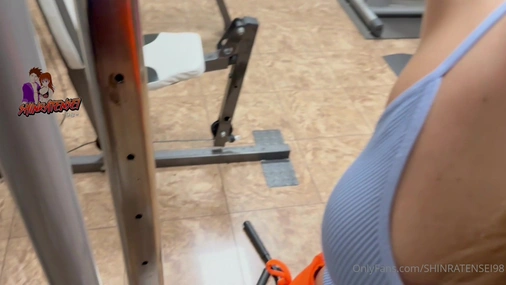 Shinratensei98 Secuced In The Gym To Give Handjob In Public POV