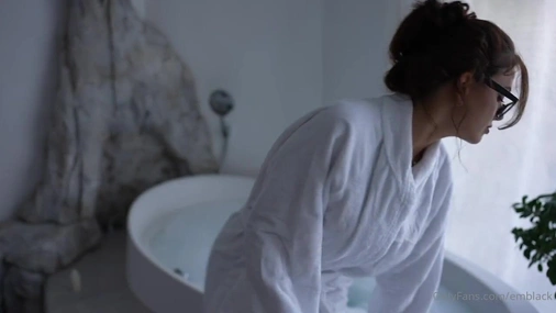 Emily Black - Intense Squirtfest in Bathroom